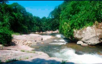 Imóvel com 3 (três) alqueires (81.600 m²) de terras de frente para o mar. no mapa, propriedade na área 4 - propriedade em rio pequeno, em paraty - ima