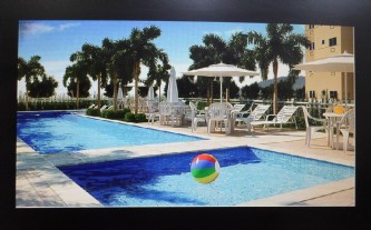 Condomínio maravilhoso com piscina, quadra, brinquedoteca, salão de festas, churrasqueira, salão de jogos - condominio do edificio norte parque reside