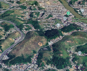 Terreno com 421.400 m² - av albo chiesse, com prolongamento para a rua cândido teodoro de souza - centro de barra mansa - rj