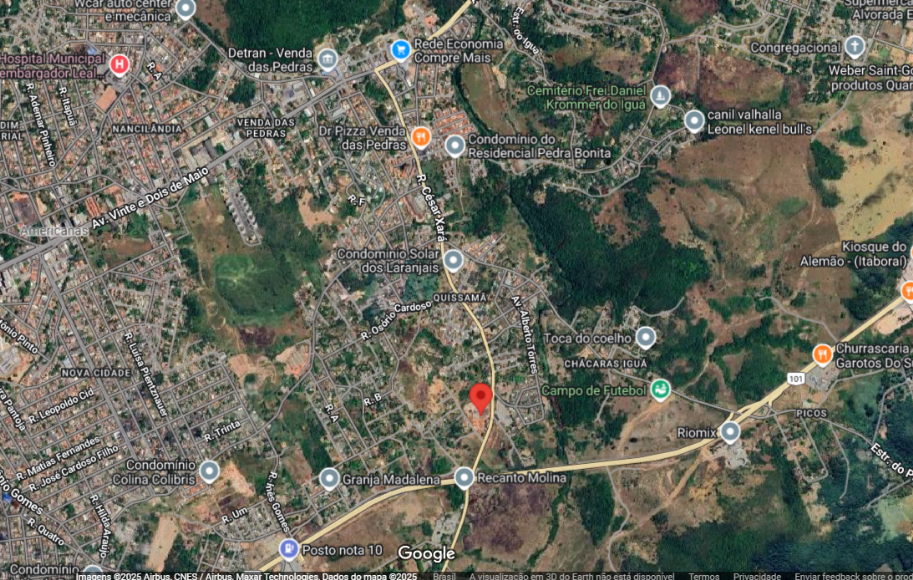 TERRENO PLANO COM 1.146 m² EM ITABORAÍ, localizado em Itaboraí - RJ
